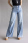 Risen High Rise Tummy Control Palazzo Jeans for Women