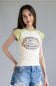 Billabong Horizon Raglan Knit T-Shirt for Women in Cactus 