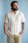 Weatherproof Vintage Cotton Airtex Shirt for Men in Cream
