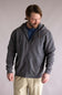 Quiksilver Saltwater Zip Hoodie for Men in Iron Gate