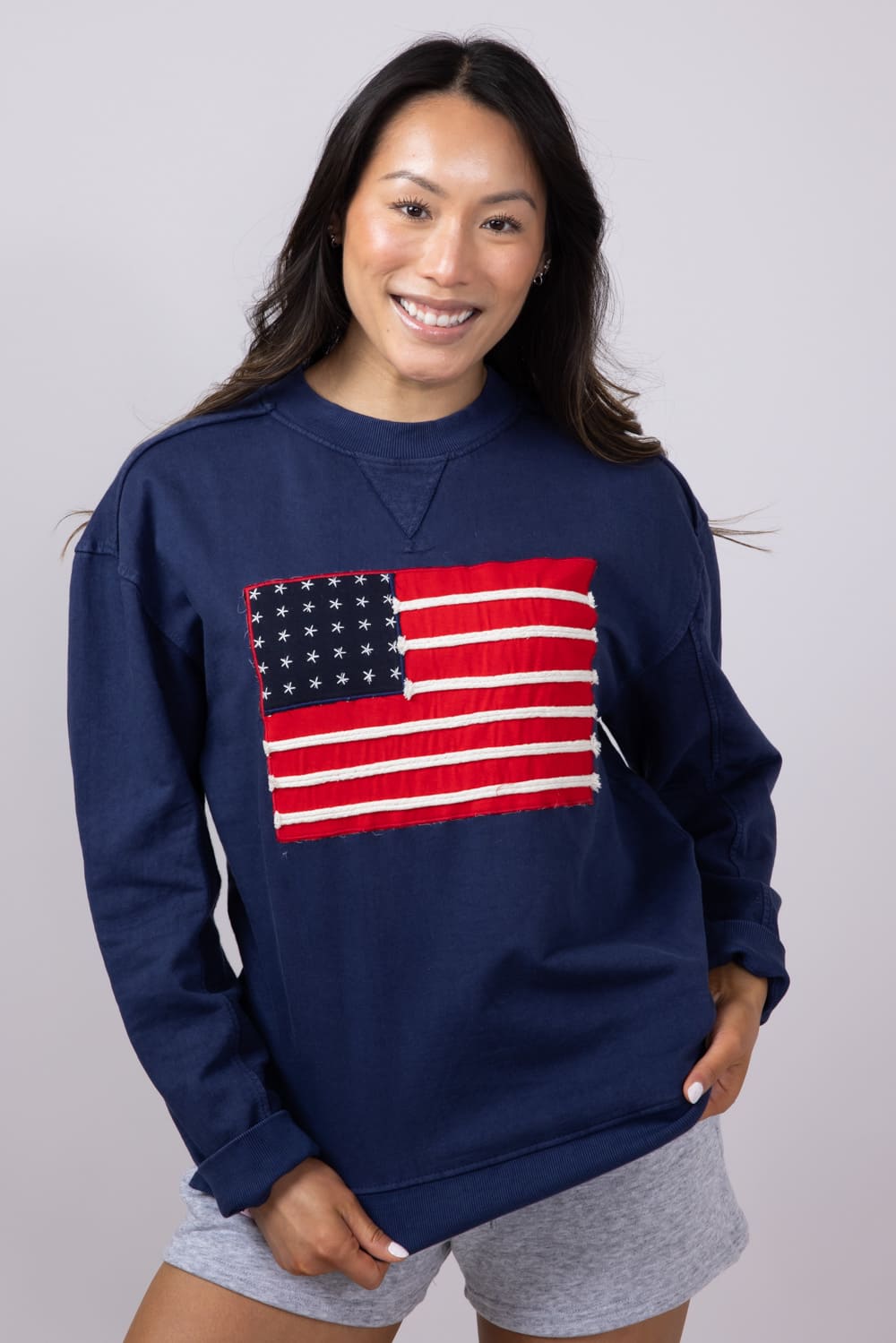 トップス Call 23aw PIPING SWEAT (Navy) Champion: DSM Crew Neck Sweatshirt (Navy) | DSMNY E-SHOP