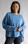 Simply Southern Sabrina Pullover Crewneck for Women in Dark Blue