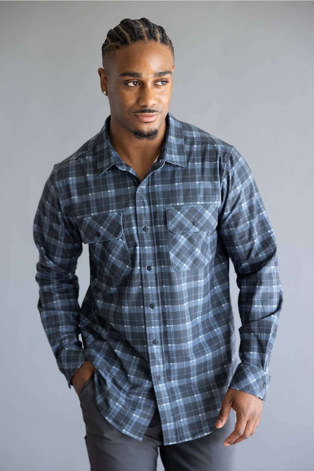 Hallstatt Printed Flannel Button Up for Men – Glik's