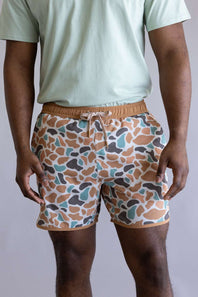 Burlebo Swim Shorts for Men in Bayside Camo