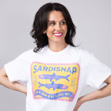 Sardisnap Oversized T-Shirt for Women in White