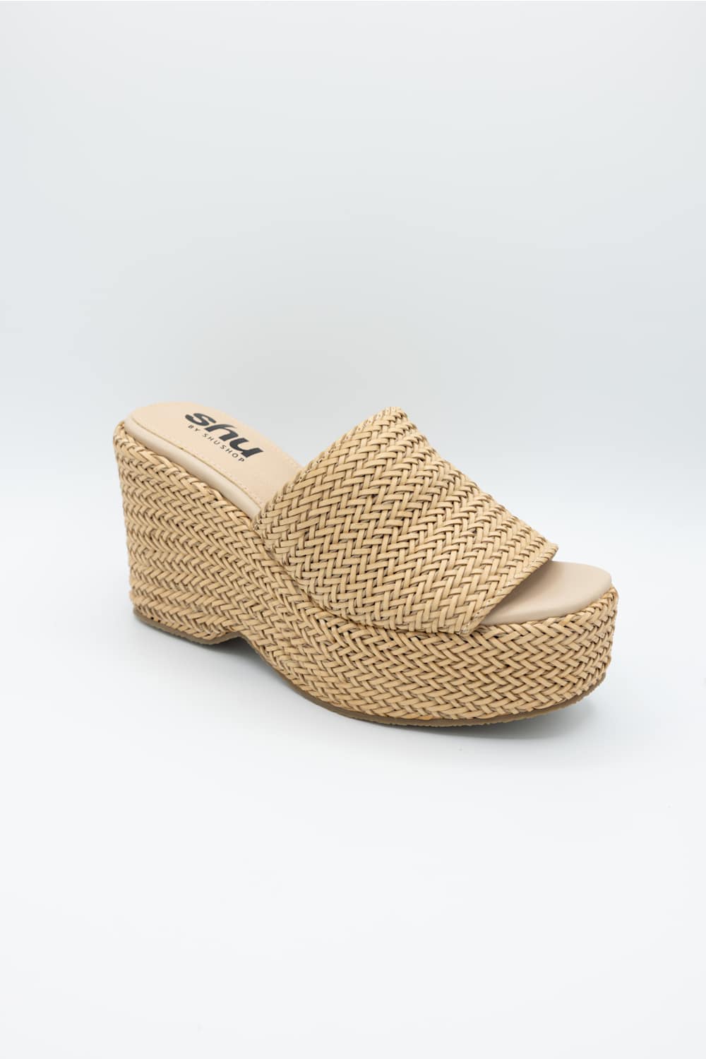 Shu Shop Josie Woven Wedges bone