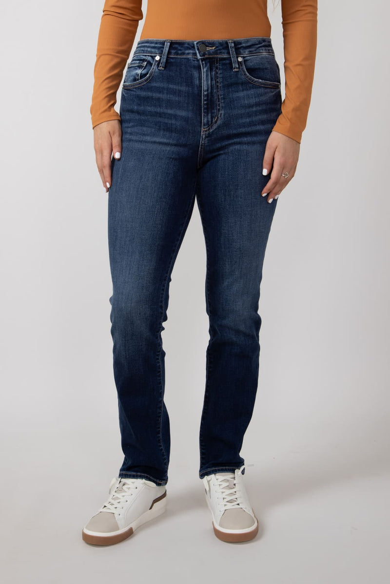 Womens designer studio jeans with silver sequence main image 1