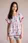 Simply Southern American Girl Top for Women in White