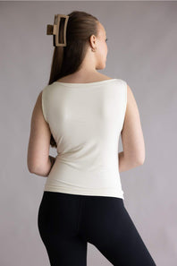 Simply Southern Double Layer Tank Pearl