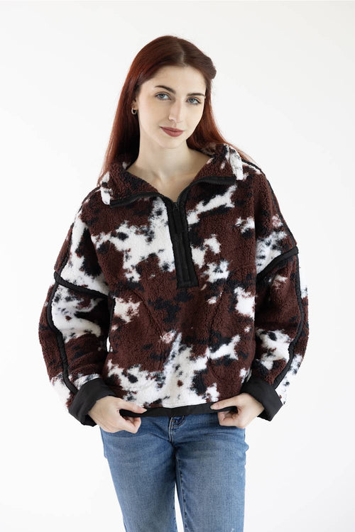 Simply Southern Eileen Mock Neck Pullover for Women