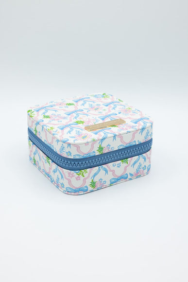Simply Southern Jewelry Box Case in Blue Ribbon