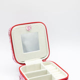 Simply Southern Jewelry Box Case in Pink Bow