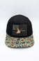 Simply Southern Mallard Flag Snapback Hat for Men in Black
