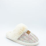 Simply Southern Open Slippers for Women in Light Grey