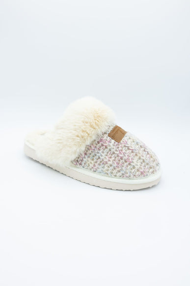 Simply Southern Open Slippers for Women in Light Grey