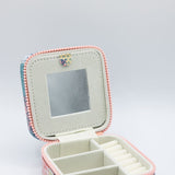 Simply Southern Quilt Pattern Jewelry Box Case in Multi