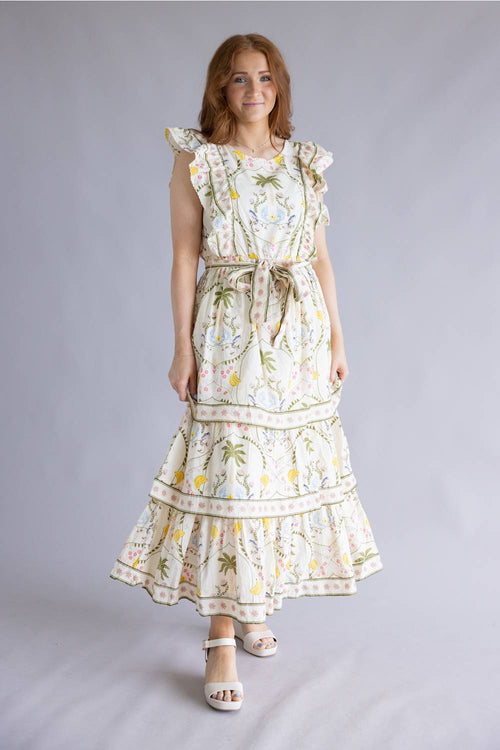 Simply Southern Cabana Tiered Dress XXL