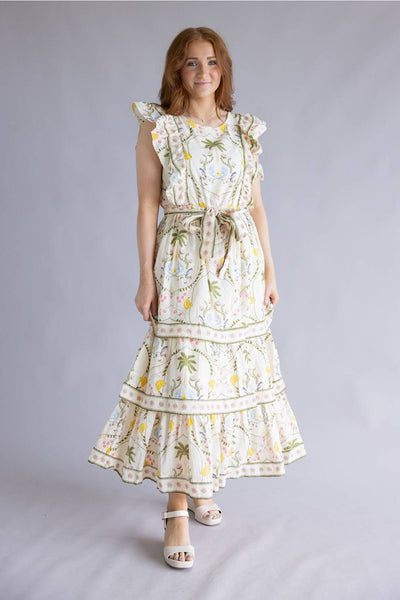 Simply Southern Cabana Tiered Dress XXL