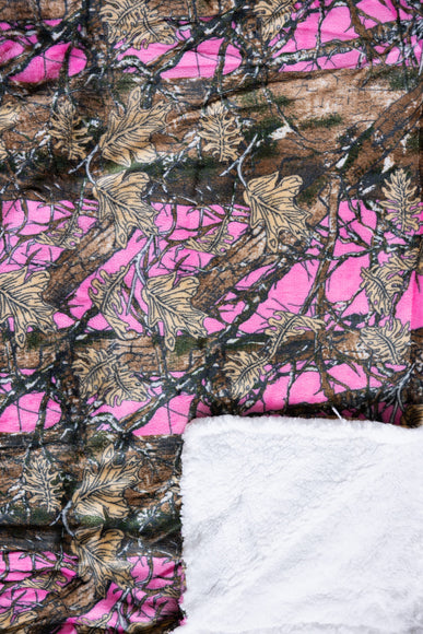 Simply Southern Simply Soft Camo Throw Blanket in Camo Pink