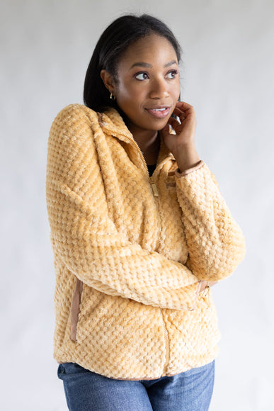 Simply Southern Simply Soft Jacket for Women in Latte Brown