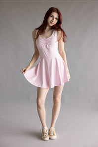 Simply Southern Sports Tie Dress for Women in Pink