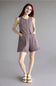 Simply Southern Washed Romper for Women in Dark Gray