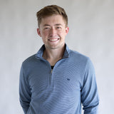 Simply Southern ¼ Zip Neck for Men in Navy