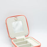 Simply Southern Jewelry Box Case in Yellow Floral | 0225-BAG-JWLCASE-LTBLM