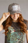 Smoke Show Trucker Hat for Women in Dark Camo
