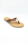 Soda Jeslyn Flip Flops for Women in Dark Tan
