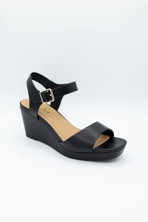 Soda Kate Wedges Black
