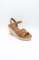 Soda Front Rope Wedges for Women in Brown