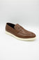 Steve Madden Milo Loafers for Men in Tan; Brown loafer shoe on a white background