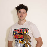 Big Foot Graphic T-Shirt for Men in Natural