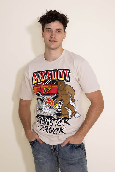 Big Foot Graphic T-Shirt for Men in Natural