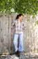 Thread & Supply Cassian Soft Luxe Button Up Shirt in Vintage Indigo Plaid