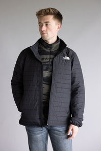 The North Face Canyonlands Hybrid Full Zip Jacket for Men in Black