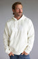 The North Face Half Dome Hoodie for Men in White Dune