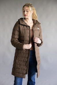 The North Face Aconcagua Parka for Women in Smokey Brown