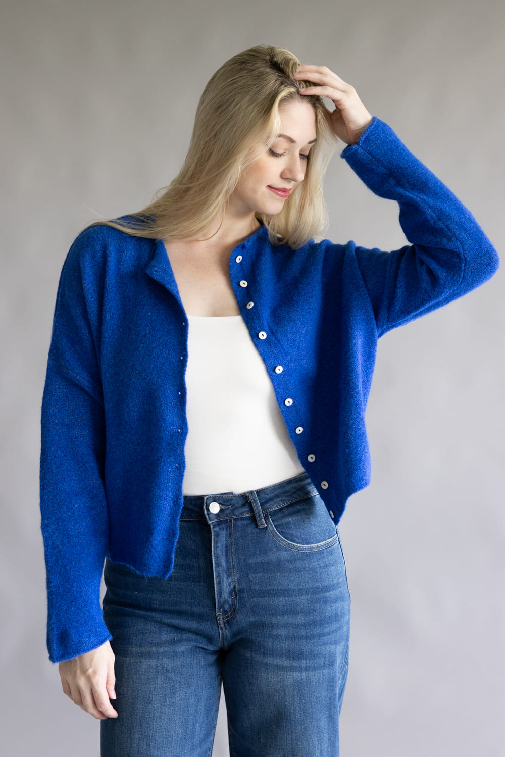 Things Between Piper Cardigan for Women in Blue