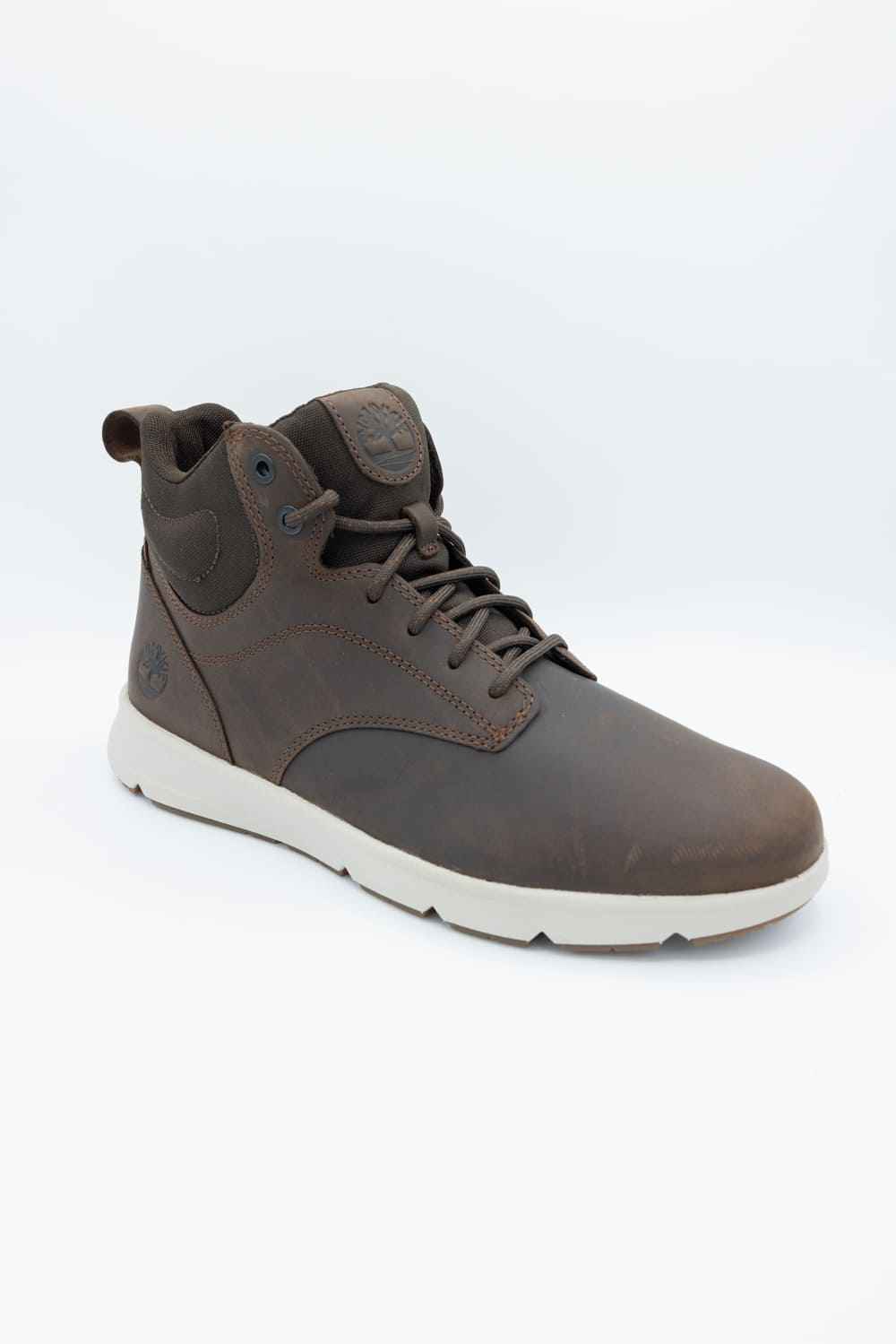 Timberland Parker Street Mid Sneaker Boots for Men in Dark Brown 