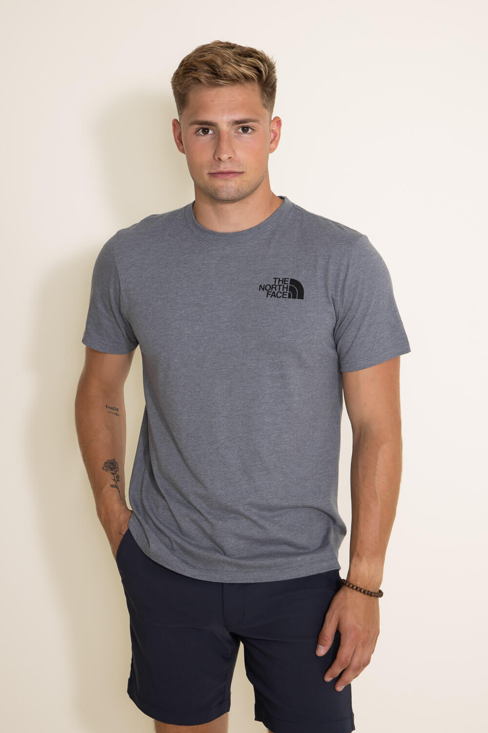 The North Face Bear T-Shirt for Men in Grey