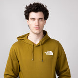 The North Face Box Logo Hoodie for Men in Green