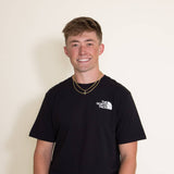 The North Face Box Logo T-Shirt for Men in Black