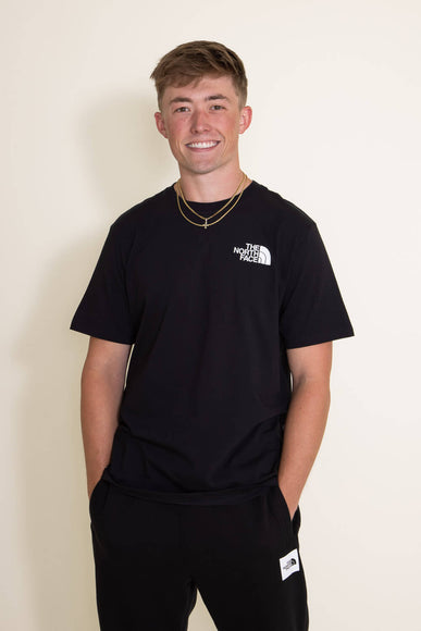 The North Face Box Logo T-Shirt for Men in Black