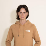The North Face Box NSE Hoodie for Women in Brown