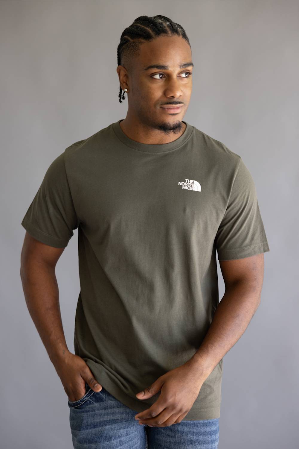 The North Face Celebration Box NSE T-Shirt for Men in Green