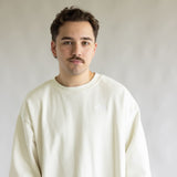 The North Face Evolution Crew Oversized Sweatshirt for Men in White | NF0A8FKR-QLI