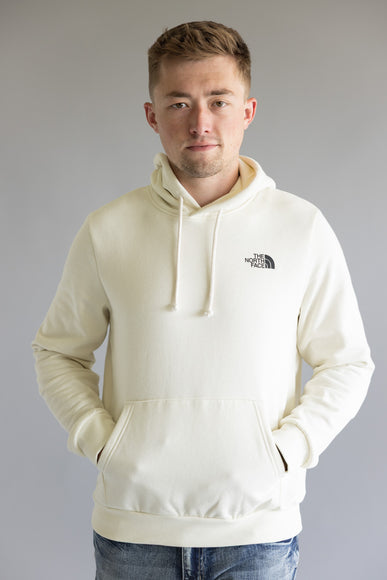 The North Face Evolution Half Dome Hoodie for Men in White Dune
