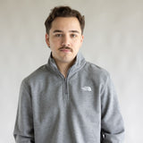 The North Face Evolution Simple Dome ¼ Zip Neck for Men in Grey